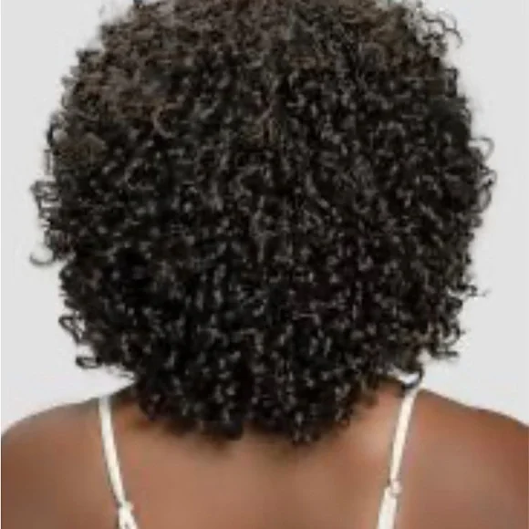 Curly Brown Wig for Women - Picture 2 of 3